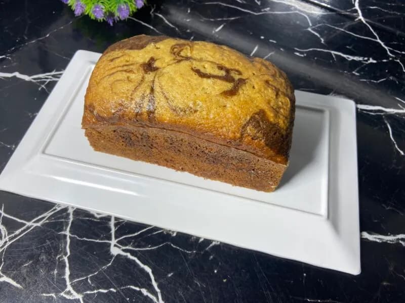 Marble Chocolate Banana Bread