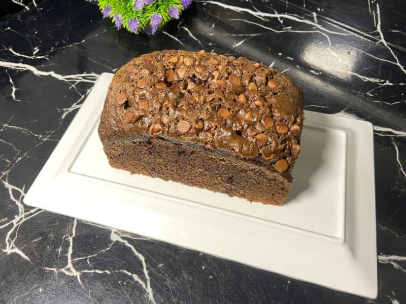 Double Choc Banana Bread